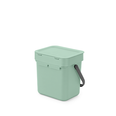 Brabantia Sort & Go affaldsspand med låg jade green 3 liter