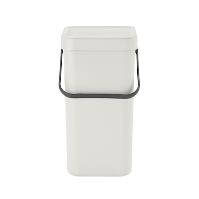 Brabantia Sort & Go affaldsspand light grey 12 liter
