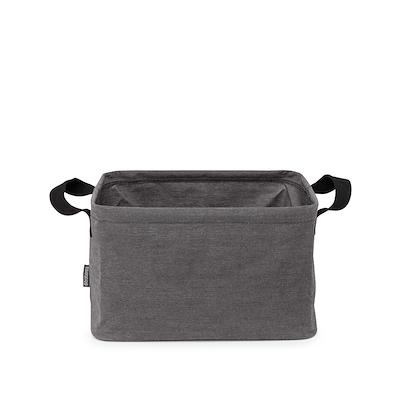Brabantia foldbar vasketøjskurv sort 35 liter