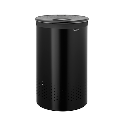 Brabantia vasketøjskurv sort 60 liter