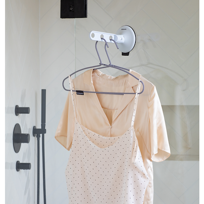 Brabantia bøjlekrog med sugekop hvid 10.5x6.3x21.9 cm