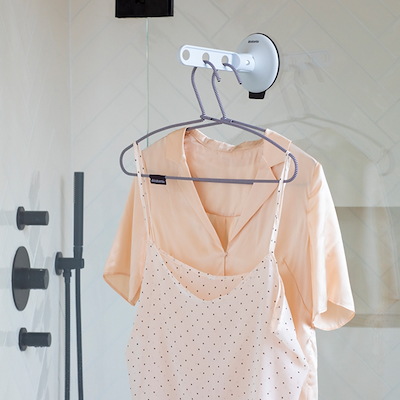 Brabantia bøjlekrog med sugekop hvid 10.5x6.3x21.9 cm