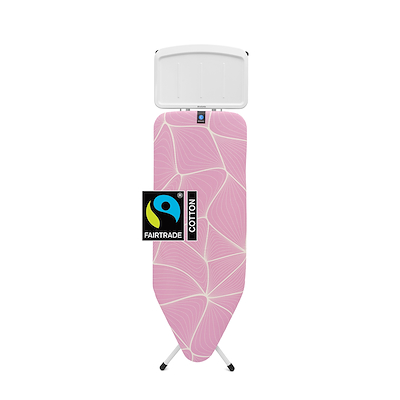 Brabantia strygebræt C lyserød 124x45 cm