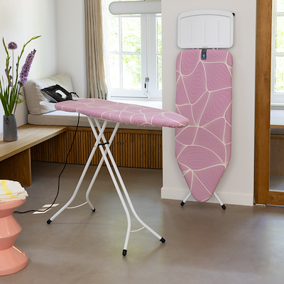 Brabantia strygebræt C lyserød 124x45 cm