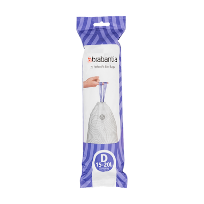 Brabantia PerfectFit affaldspose D 20 stk. 15-20 liter