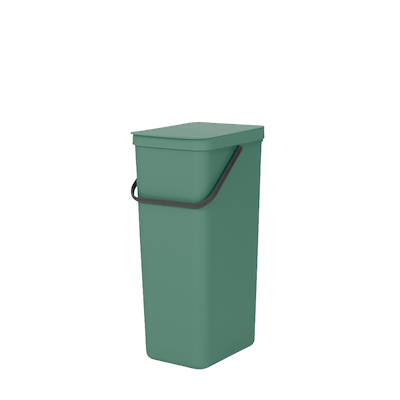 Brabantia Sort & Go affaldsspand med låg grøn 40 liter