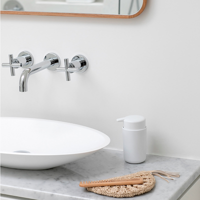 Brabantia sæbedispenser hvid