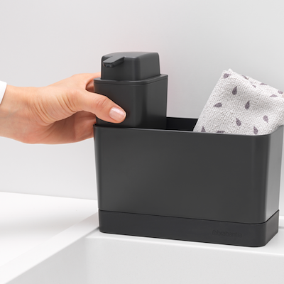 Brabantia opvaskesæt dark grey