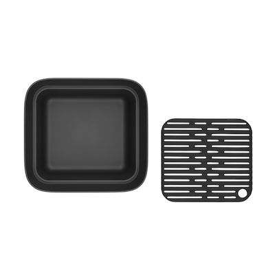 Brabantia SinkSide opvaskebalje med rist mørkegrå