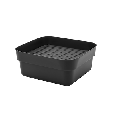 Brabantia SinkSide opvaskebalje med rist mørkegrå