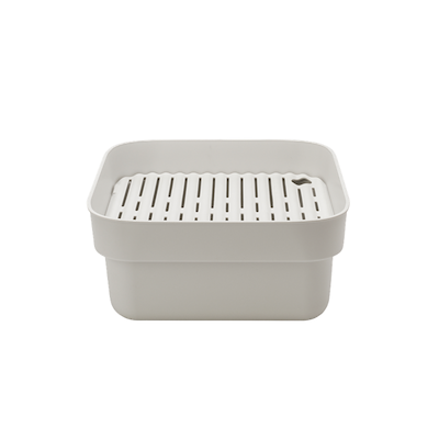 Brabantia SinkSide opvaskebalje med rist lysegrå