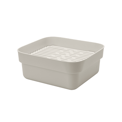 Brabantia SinkSide opvaskebalje med rist lysegrå