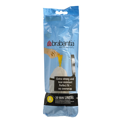 Brabantia ekstra stærke affaldsspand liners 20 stk - 3 liter