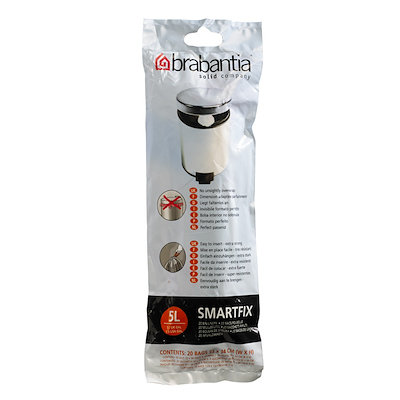 Brabantia Smartfix affaldsposer 5 liter