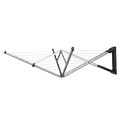 Brabantia WallFix vægtørrestativ grå 184x182 cm