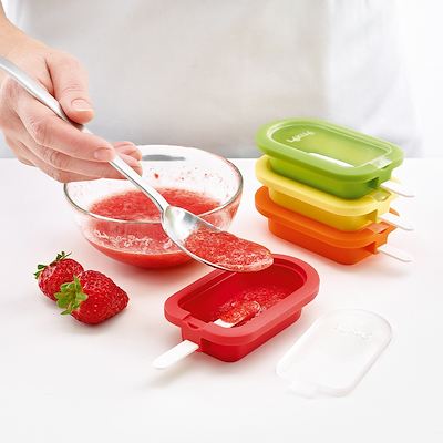 Lékué Classic ispindeforme - sæt med 4 stk. L12,5 cm