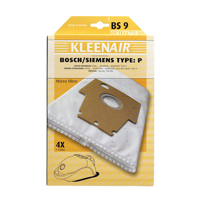 Kleenair støvsugerposer Bosch/Siemens type P. BS9