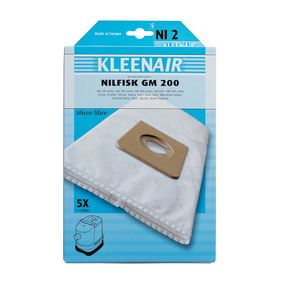 Kleenair støvsugerposer Nilfisk GM200 5 stk.