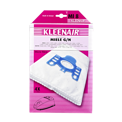 Kleenair støvsugerposer Miele Mi 8