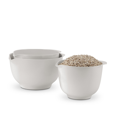 Rosti Margrethe røreskåle-sæt hvid 1,5 liter, 2 liter og 3 liter