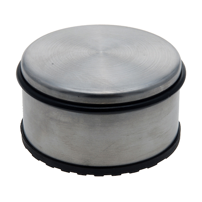 Dørstopper med gummikant Ø11 cm