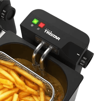 Tristar FR-9342 dobbelt frituregryde 3x2 liter