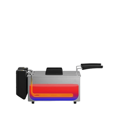 Tristar FR-9342 dobbelt frituregryde 3x2 liter