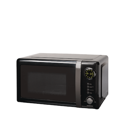 Melissa Retro mikrobølgeovn sort 20 liter 700 watt