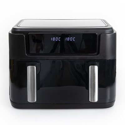 Gastronoma airfryer sort 10 liter 2400 watt