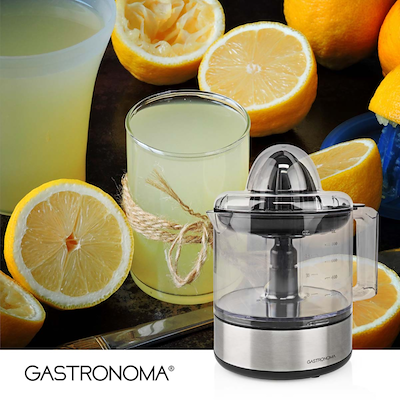 Gastronoma elektrisk citruspresser stål 0,8 liter 40 watt