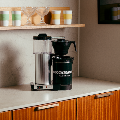 Moccamaster CDT Grand kaffemaskine polished silver 1,8 liter