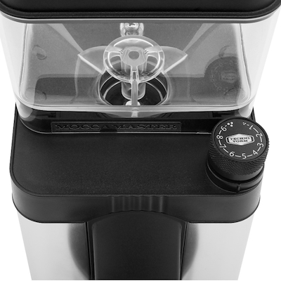 Moccamaster KM5 kaffekværn polished silver