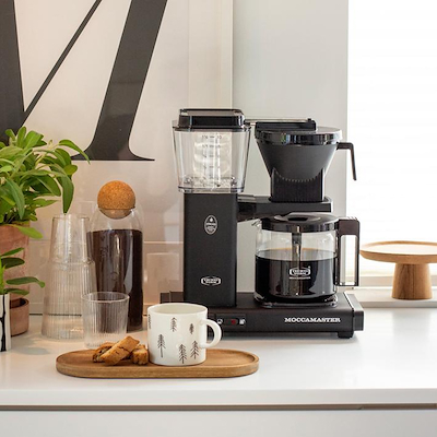 Moccamaster Optio Matt Black kaffemaskine