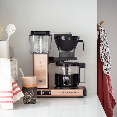 Moccamaster Optio kaffemaskine rose gold 1,25 liter