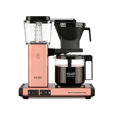 Moccamaster Optio kaffemaskine rose gold 1,25 liter