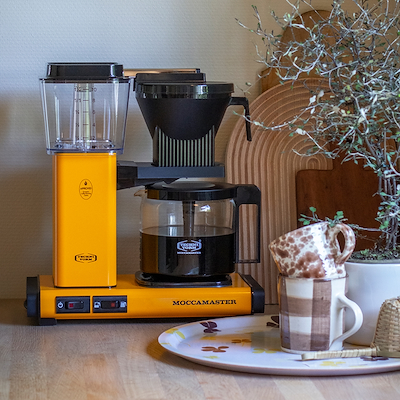 Moccamaster Optio Yellow Pepper kaffemaskine