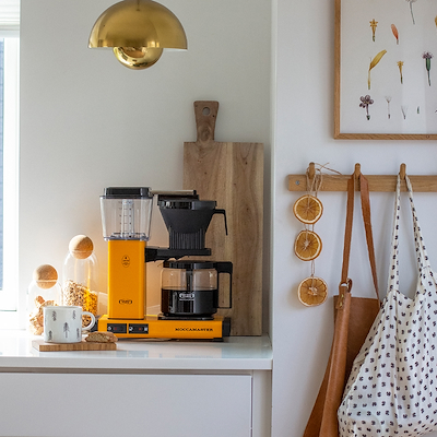 Moccamaster Optio Yellow Pepper kaffemaskine
