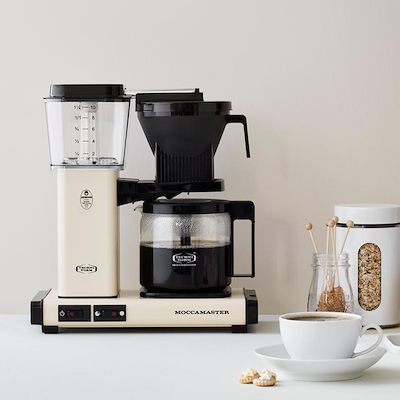 Moccamaster Automatic kaffemaskine light ivory