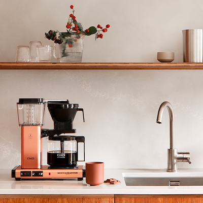 Moccamaster Optio Rose Gold kaffemaskine
