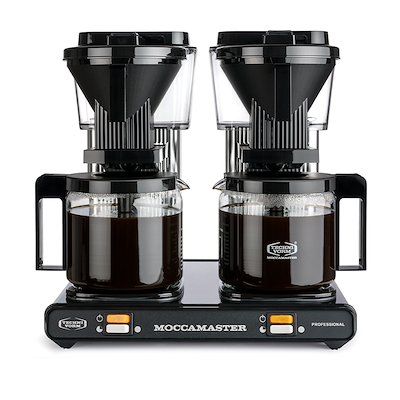 Moccamaster Professional double black/ silver kaffemaskine