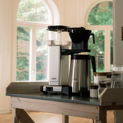 Moccamaster Automatic Thermo kaffemaskine polished silver 1,25 liter