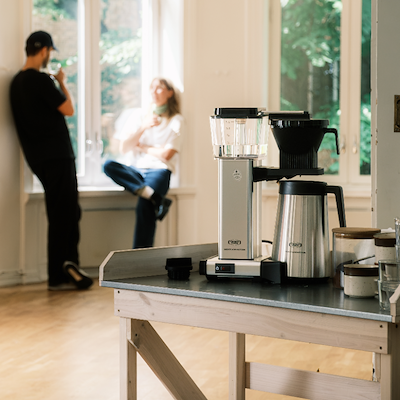 Moccamaster Automatic Thermo kaffemaskine polished silver 1,25 liter