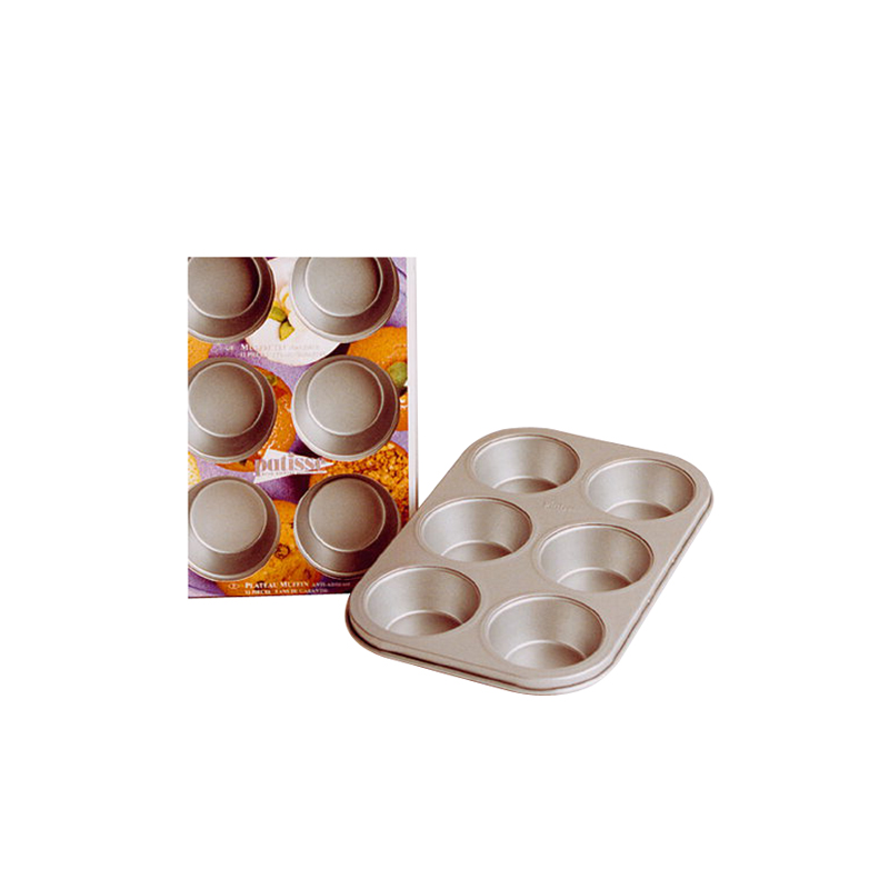 Patisse Bageplade Silvertop muffin mould