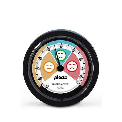 Alecto WS-05 hygrometer med symboler 2x6 cm