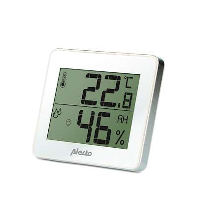 Alecto WS-55 Termometer & hygrometer hvid