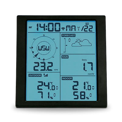 Alecto WS5200 vejrstation  6i1 hvid
