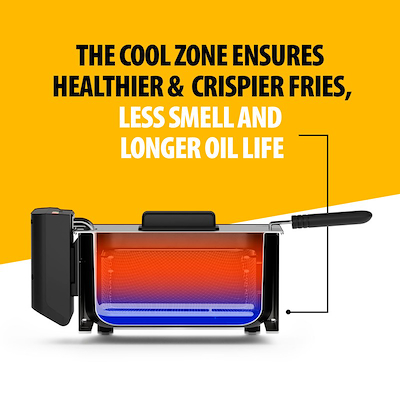 Tristar frituregryde rustfrit stål 3 liter