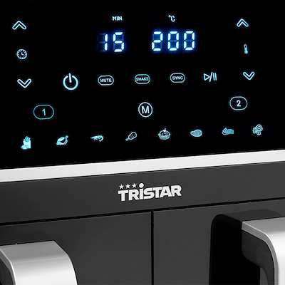 Tristar FR-6970 airfryer med 2 skuffer 2x4,5 liter