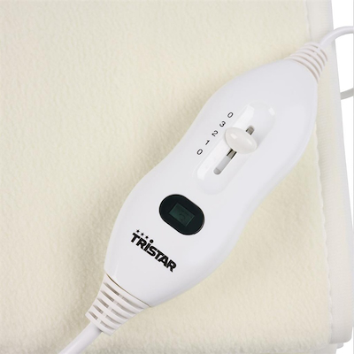 Tristar varmetæppe hvid 150 x 80 cm 60 watt