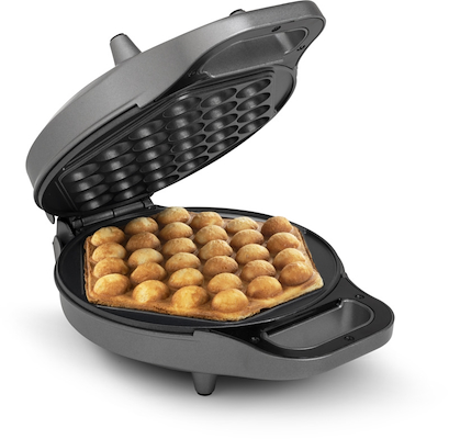 Princess Bubble vaffeljern grå